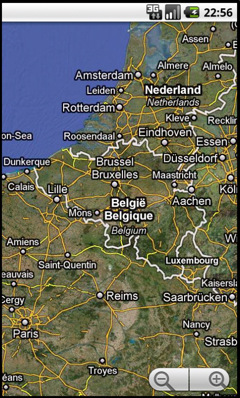 google maps icon android. Android Maps Belgium Map View